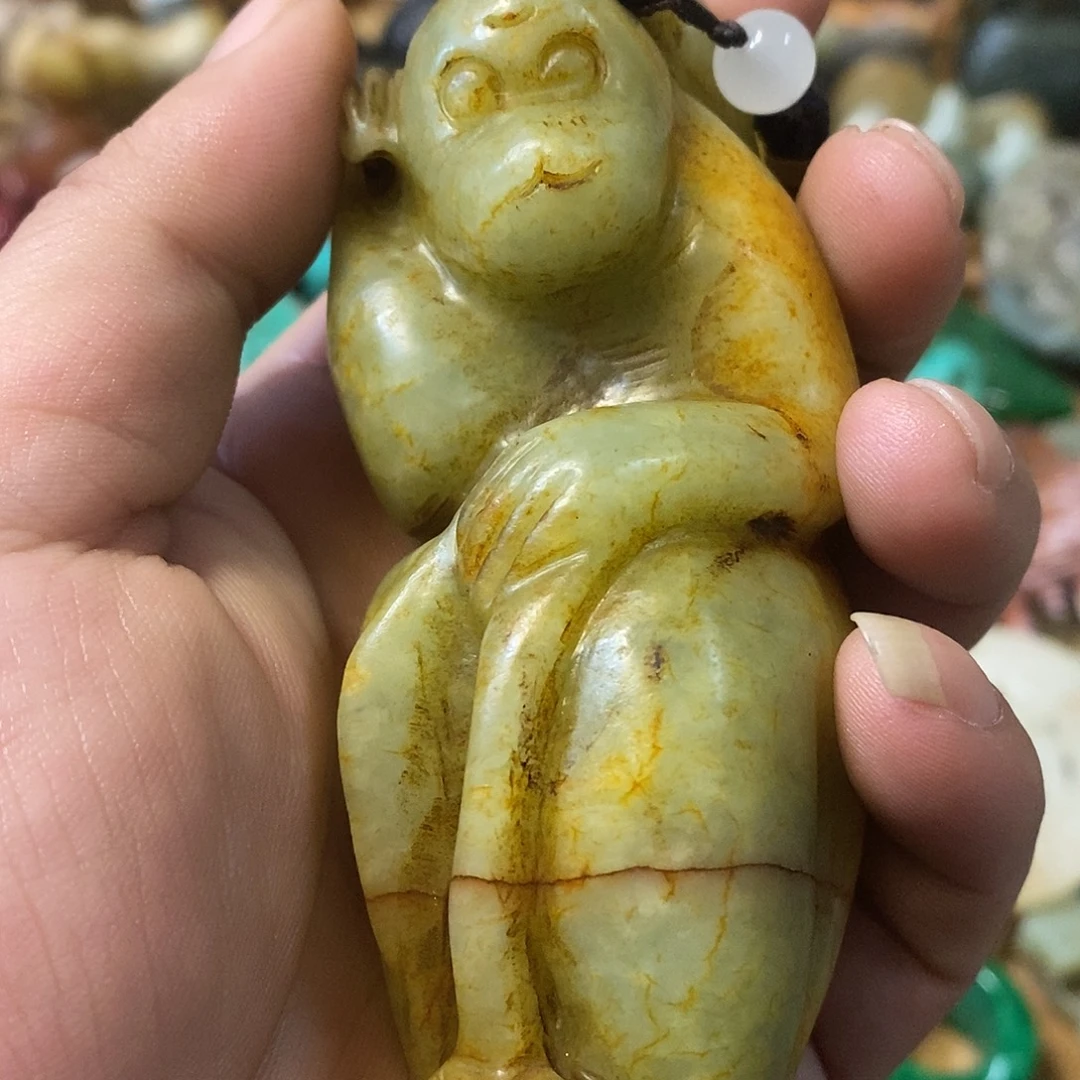 和田玉（糖玉）未镶嵌挂件
