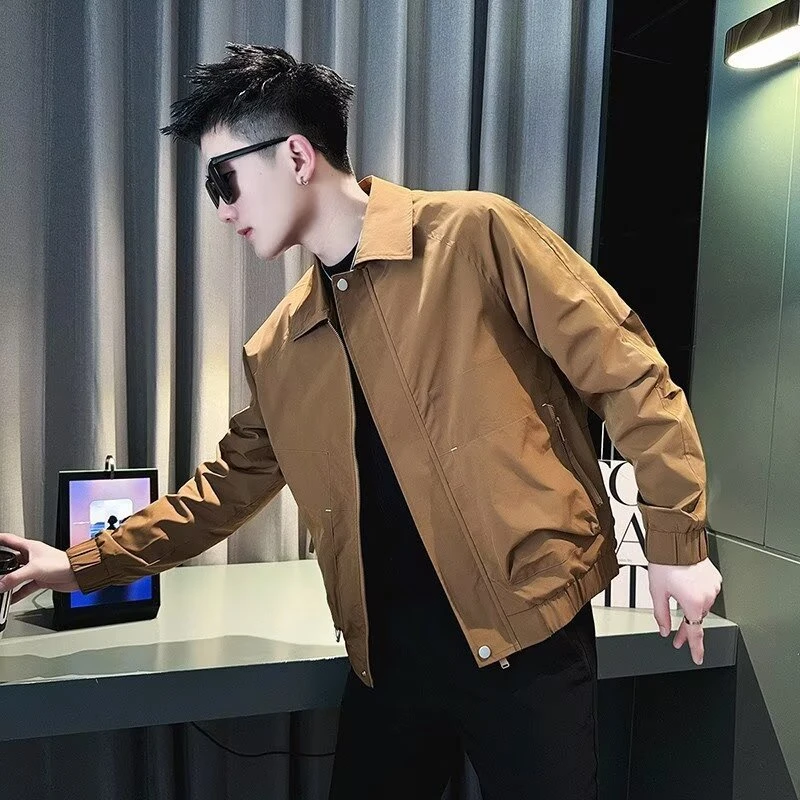 2025春秋痞帅外套男ins高街潮牌港风日系原宿风韩版潮流宽