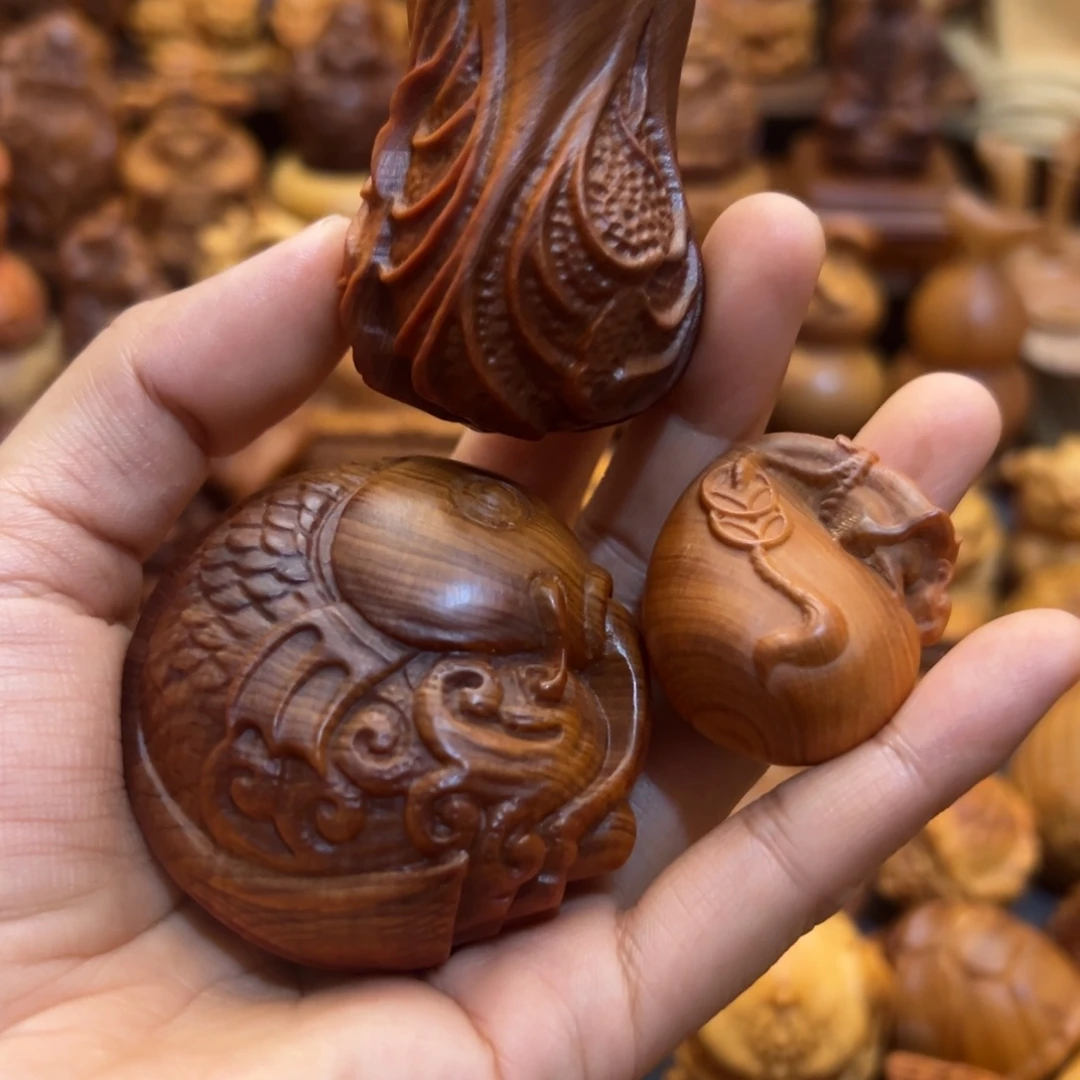 西***崽柏木（崖柏）手把件