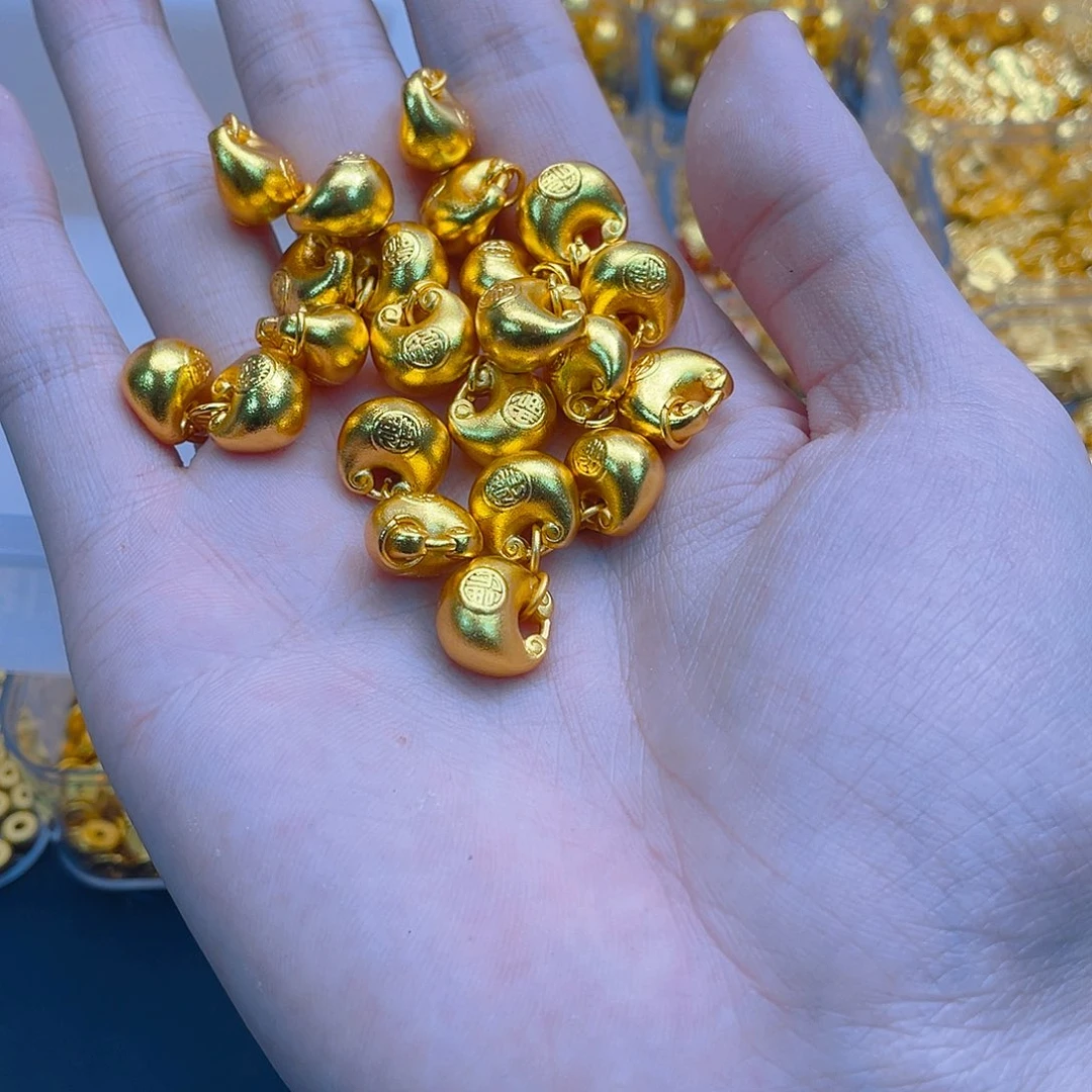 锆石铜合金财神小胖福2个