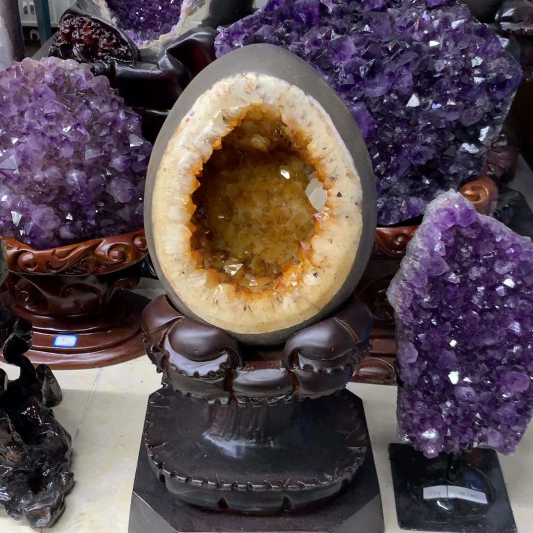 水晶未镶嵌大型摆件（非配饰）莹