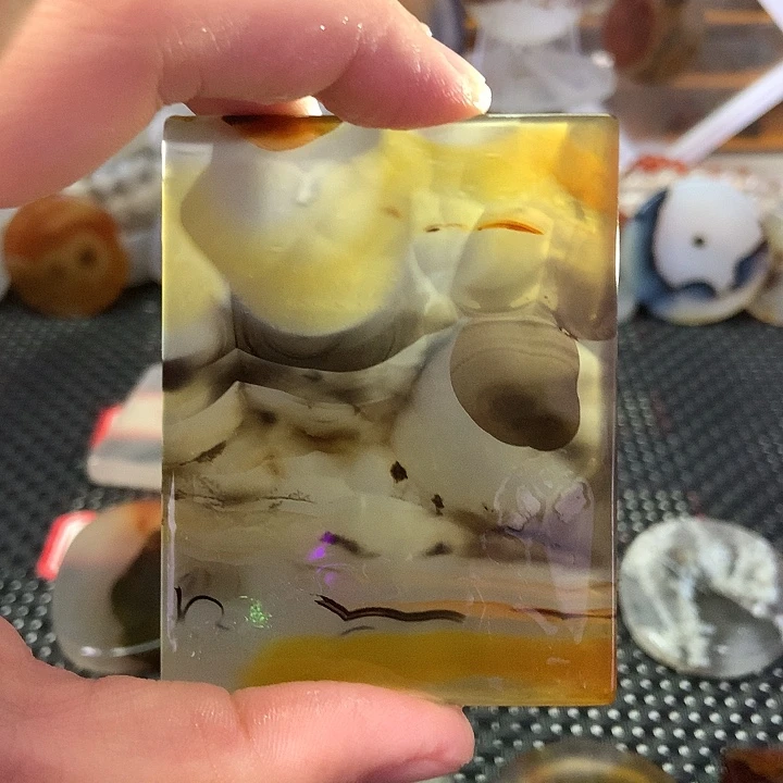 玛瑙/玉髓颈饰合金