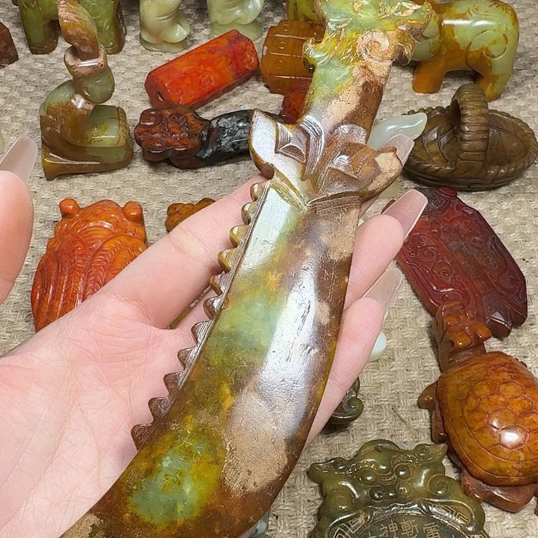 白玉菩提吊坠挂件