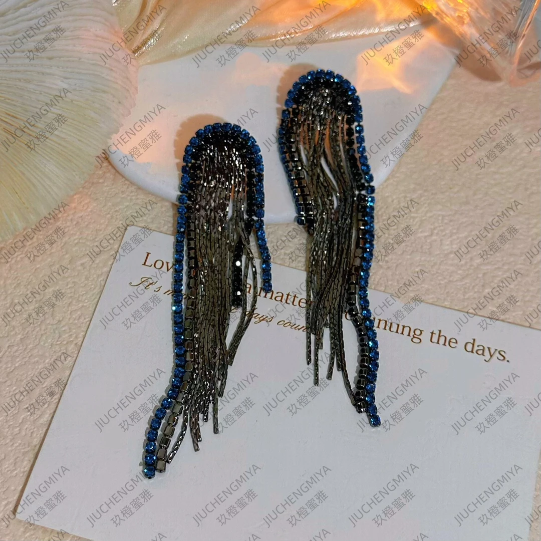 铜合金耳饰 静梅CH258高级感百搭气质高贵上档次复古港风耳环耳环