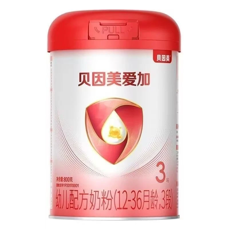 爱加3段幼儿配方牛奶粉800克罐装