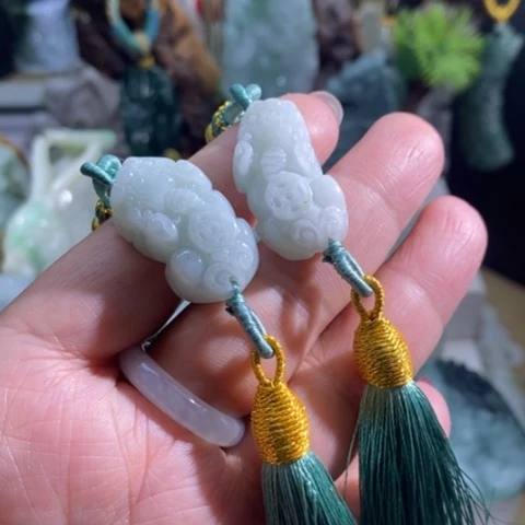 【闪购商品】颈饰未镶嵌翡翠多样性发1