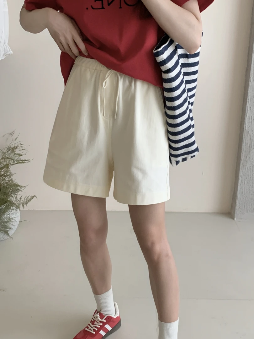 新氧气少女风2.0水洗棉牛仔短裤2533