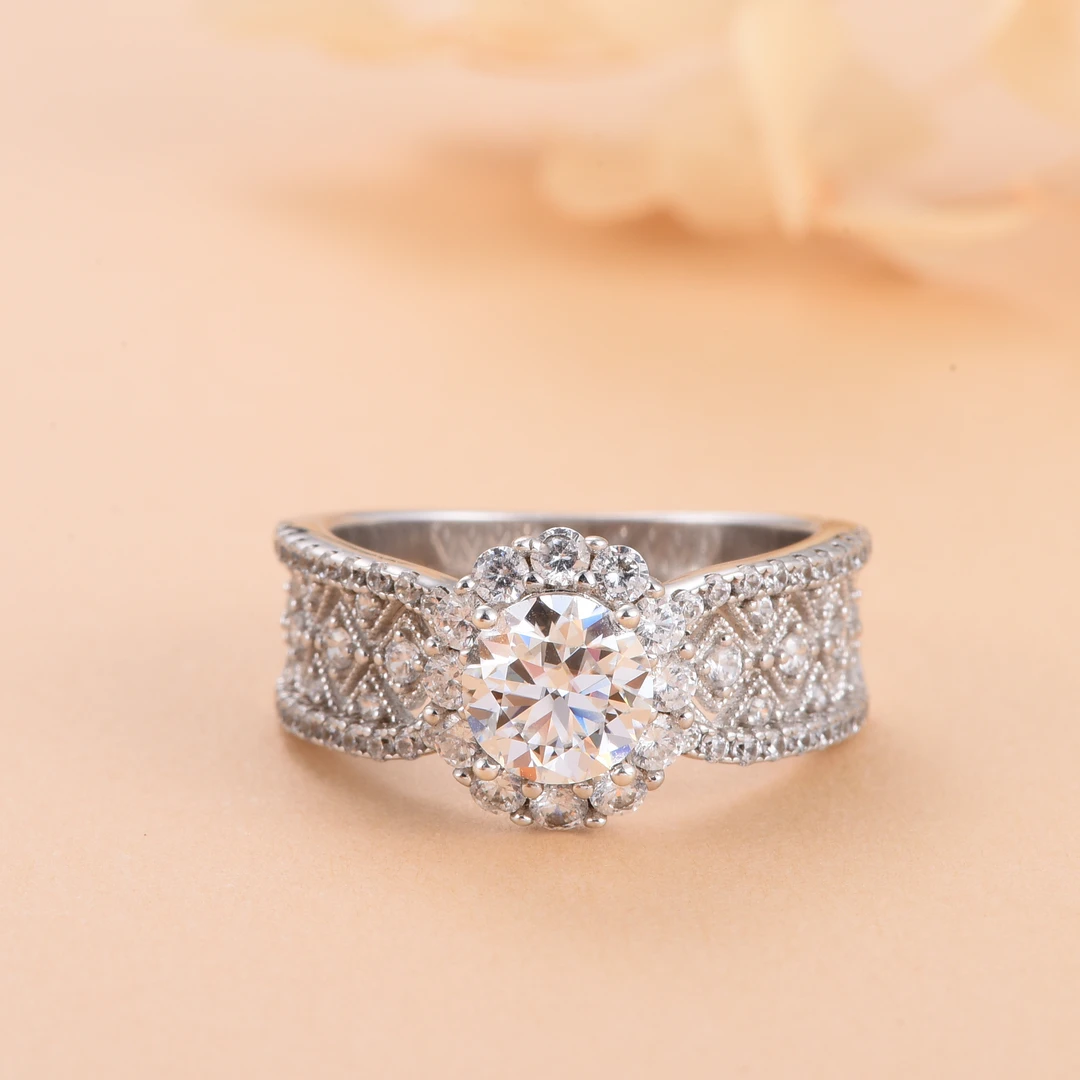 [璀璨美钻】女款伊甸园1.0ct戒指