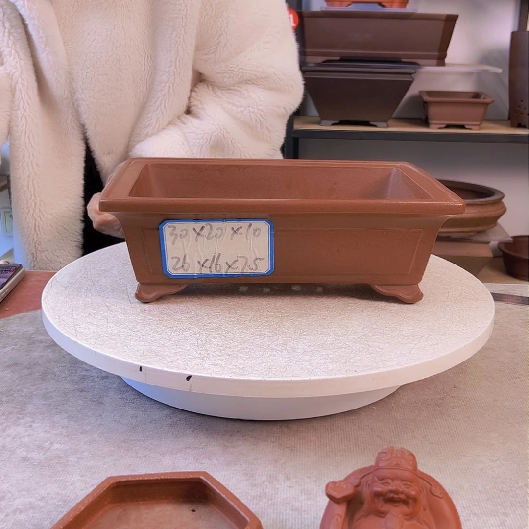 紫砂花盆内口径26-16-7.5，福利价