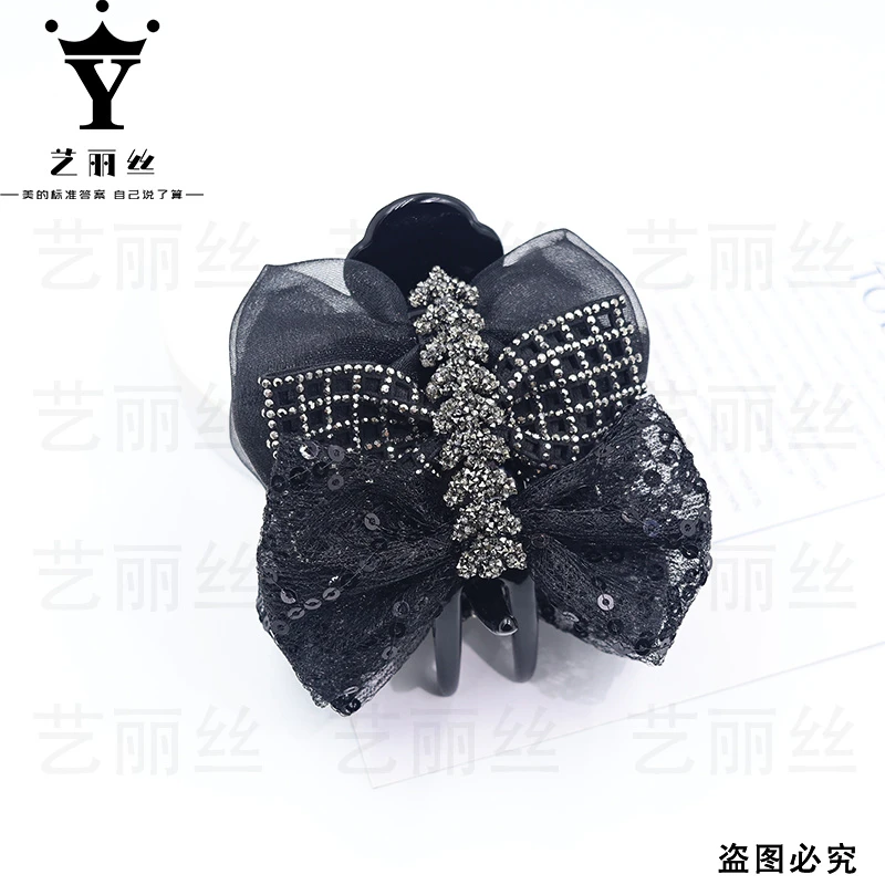 艺丽丝 [太妃] 2025秋季新款上班族网红爆款8cm发饰丸子夹 YL1176