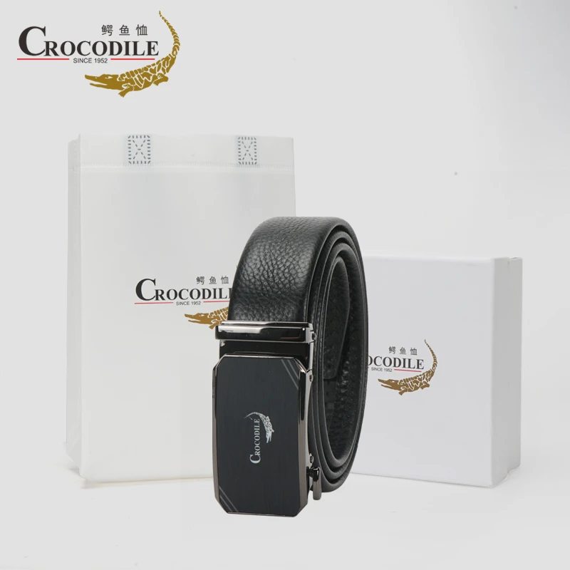 鳄鱼恤男士商务皮带CD0014