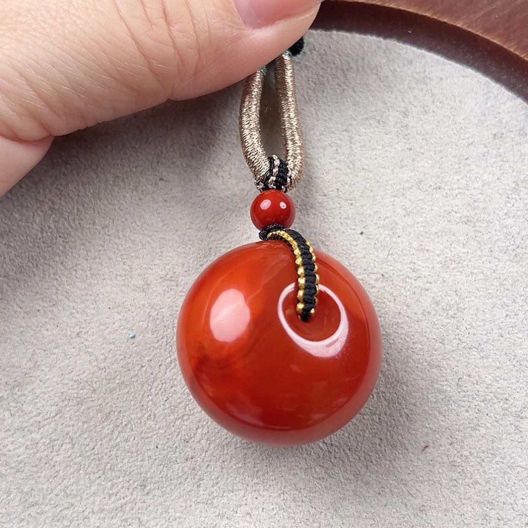 南红玛瑙未镶嵌吊坠