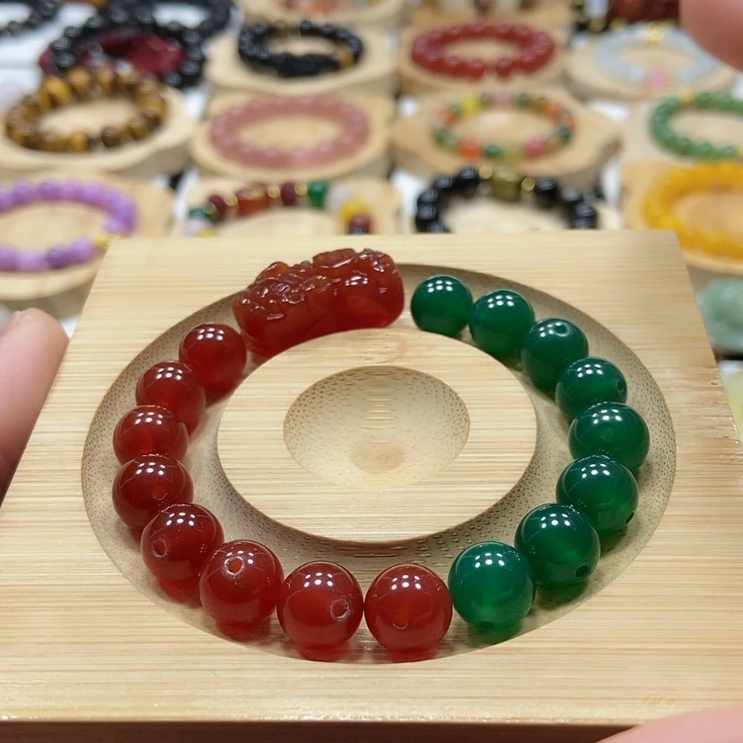 【闪购商品】玛瑙/玉髓手链未镶嵌黎**哥