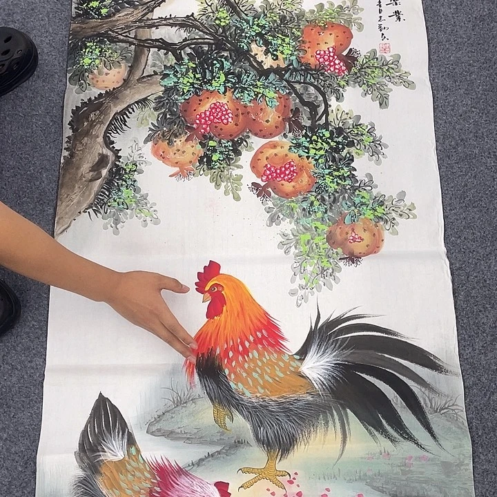 国画手绘国画欣赏一下