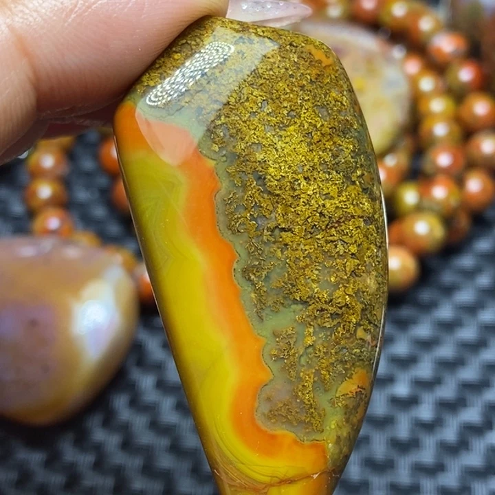 玛瑙/玉髓颈饰未镶嵌用****1