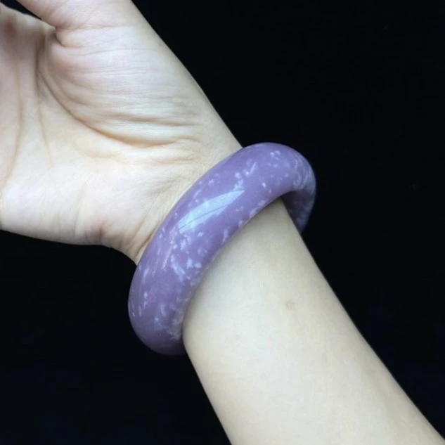 佘太翠玉紫玉手镯