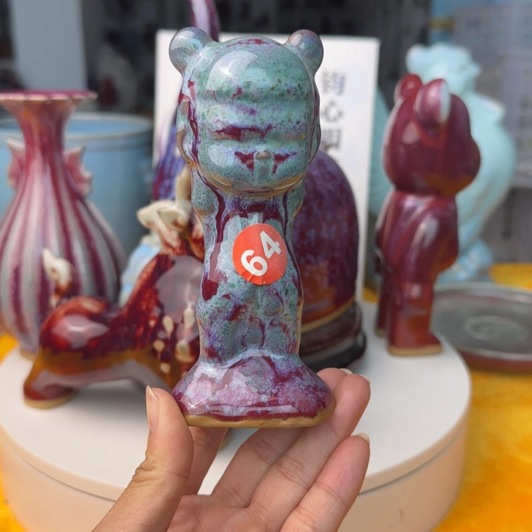 陶摆件郑家钧瓷摆件