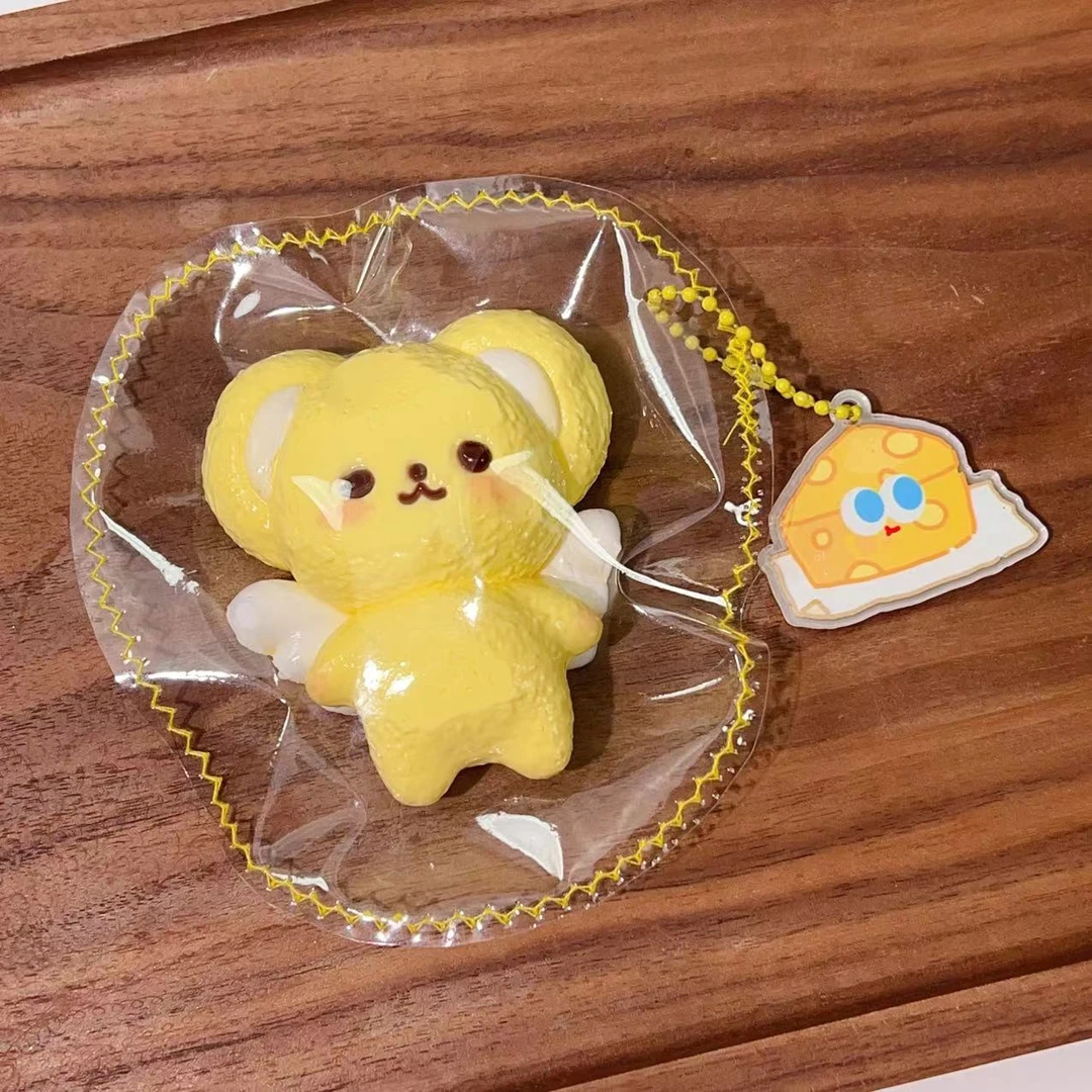 74号壳大大捏捏乐解压玩具小可黄系列默认瑕疵