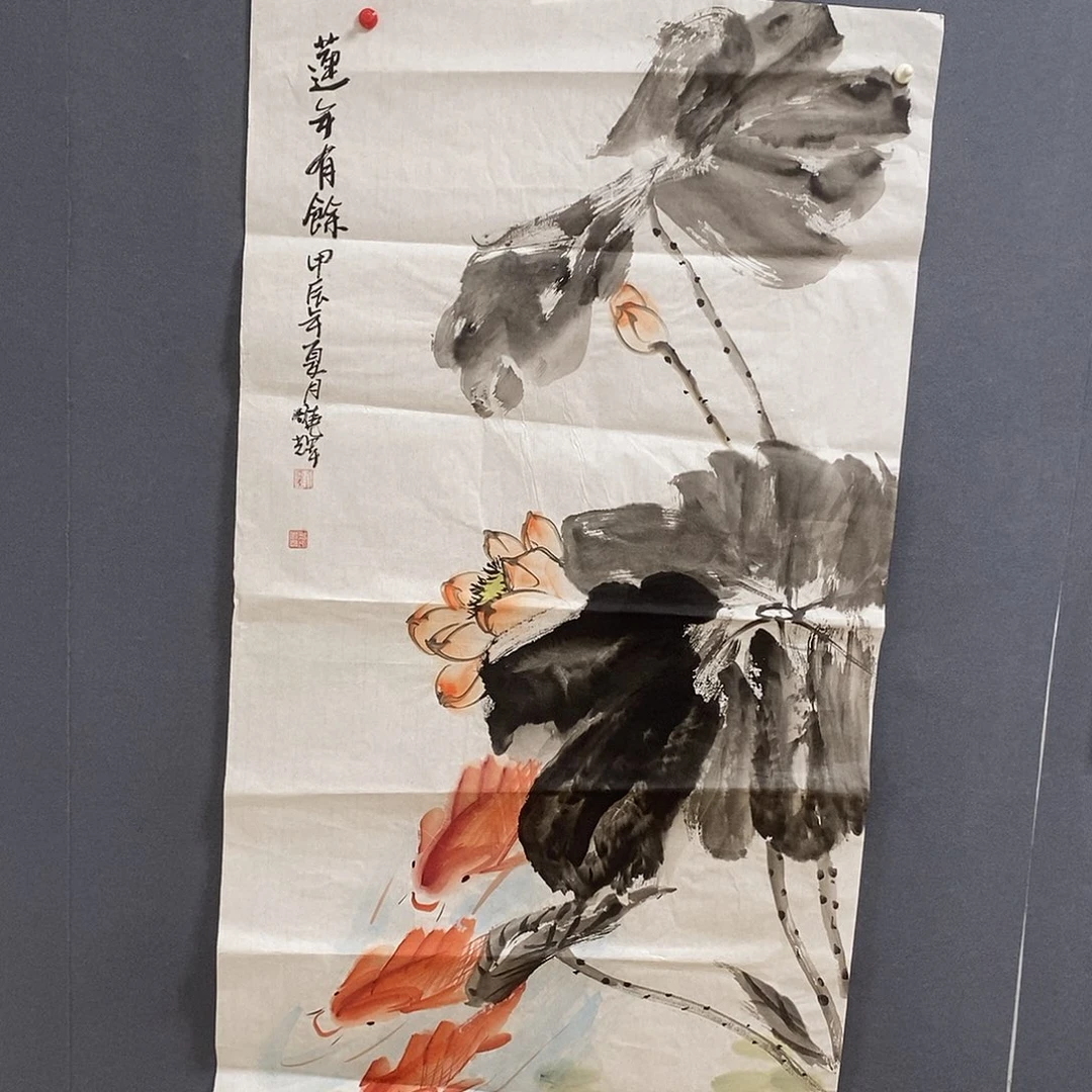 国画刘晓辉68.138手绘画芯