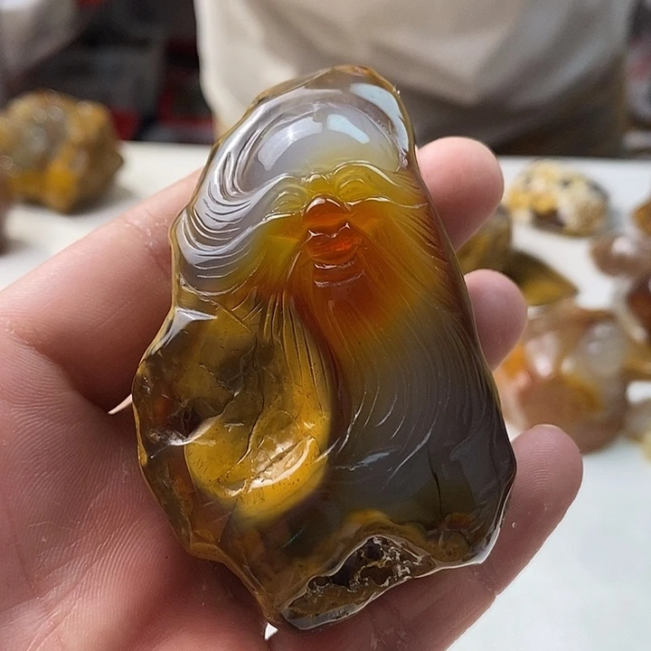 未镶嵌颈饰玛瑙/玉髓