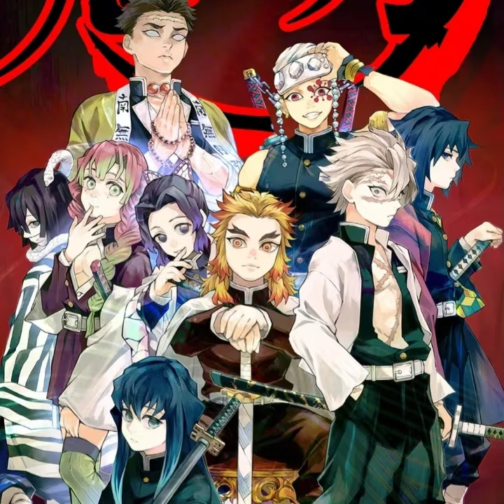 【新人】艺漫文创《鬼灭之刃》二创色纸潮玩盲盒(代拆)
