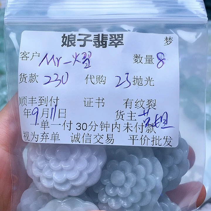 颈饰未镶嵌翡翠M****）