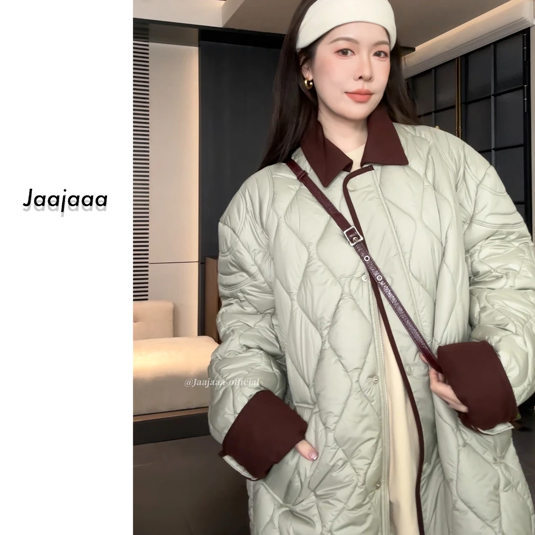 Jaajaaa伯爵茶cookie 冬季棉服外套宽松/BGEB
