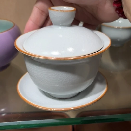 瓷片陶瓷茶具汝瓷茶具