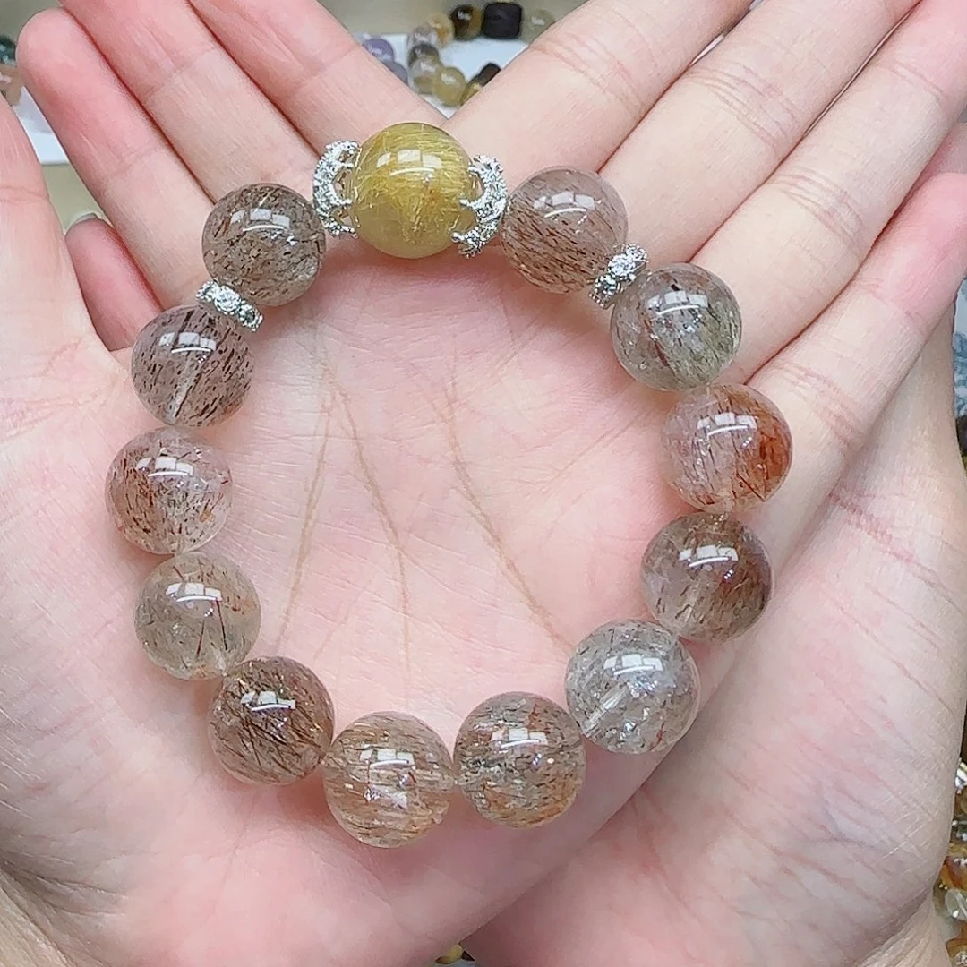 水晶手链未镶嵌女首富14.7mm