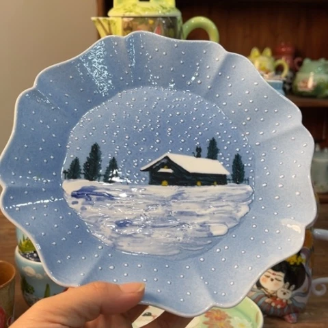 炉景德镇釉下手绘陶瓷