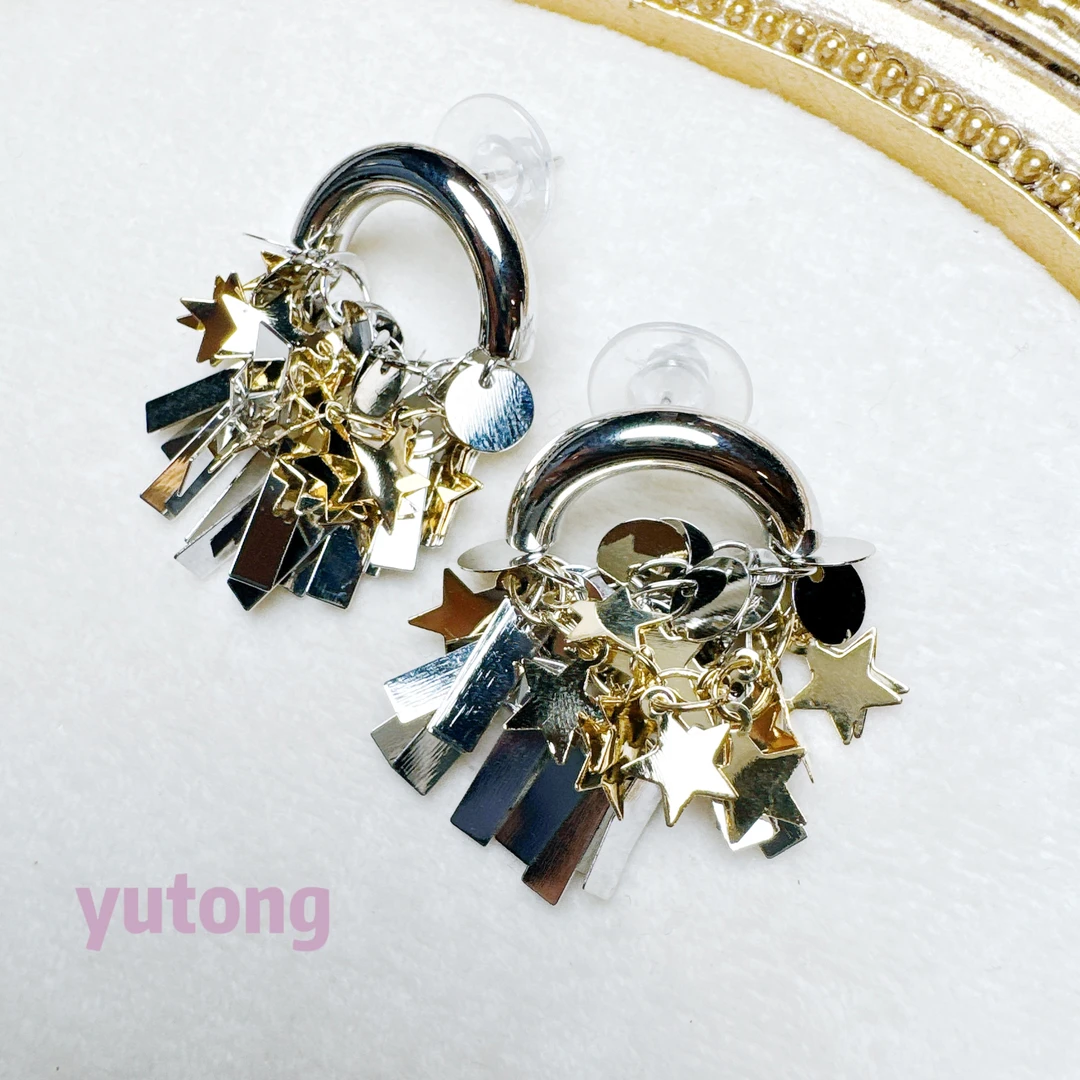 铜合金耳饰 【雨桐轻奢饰品】设计款耳环YT00114