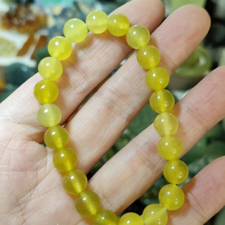 半***梦岫玉未镶嵌手串手串手串