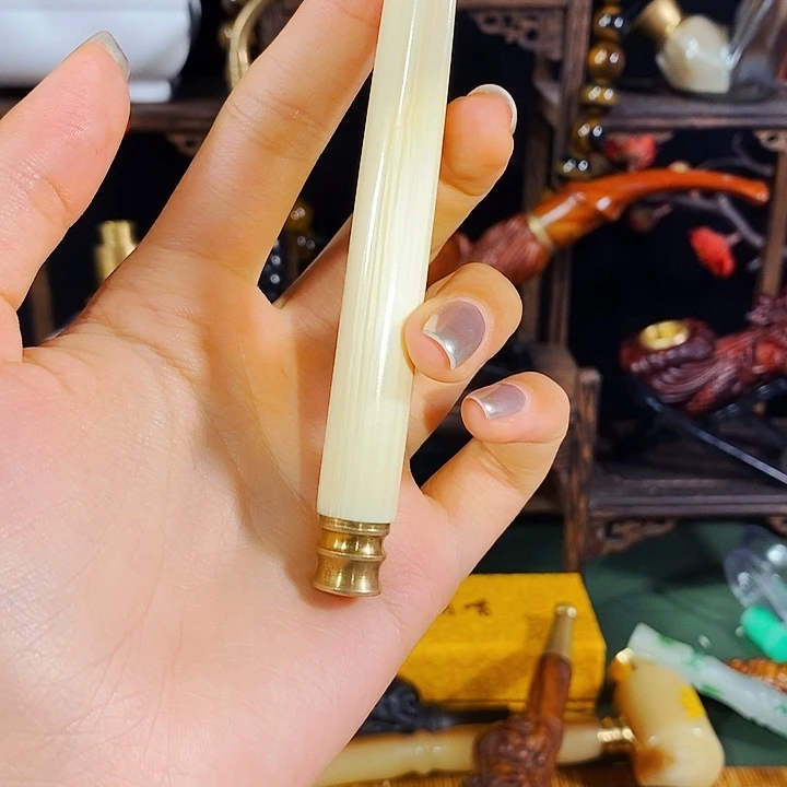 高端定制金丝楠烟嘴