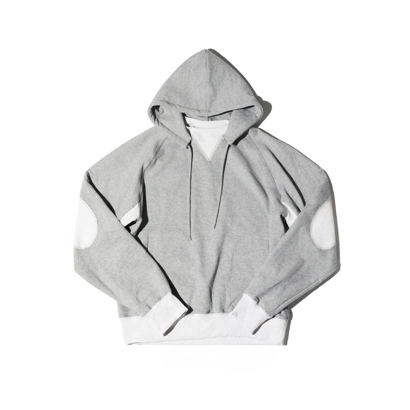 BPCALL 26SS 乌龟帽衫重磅纯棉短款卫衣Vintage拼接帽衫外套