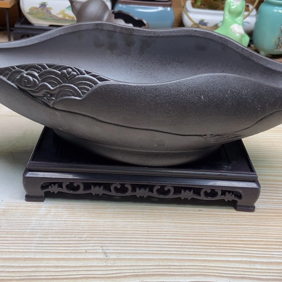 瓷片陶瓷花盆陶瓷艺术