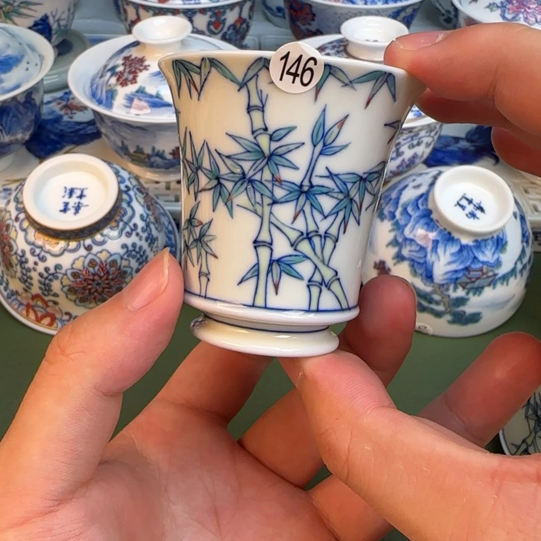 彦祖纯手工手绘茶具146