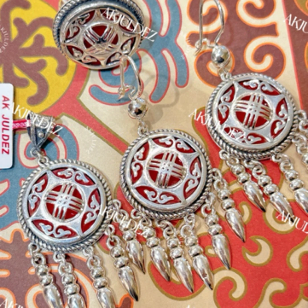 925银银制品 复古手工银套装