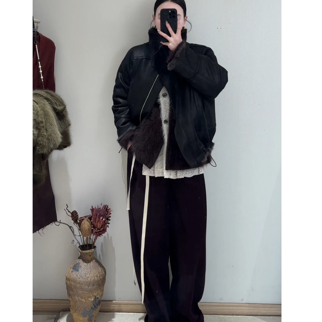 【高级丑定制】Y25091新款两面穿短款外套