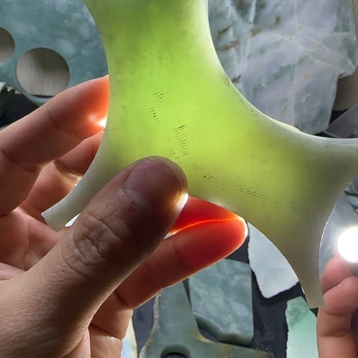 翡翠未镶嵌颈饰纯天然缅甸翡翠