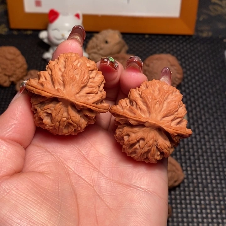 文玩核桃把件42苹果