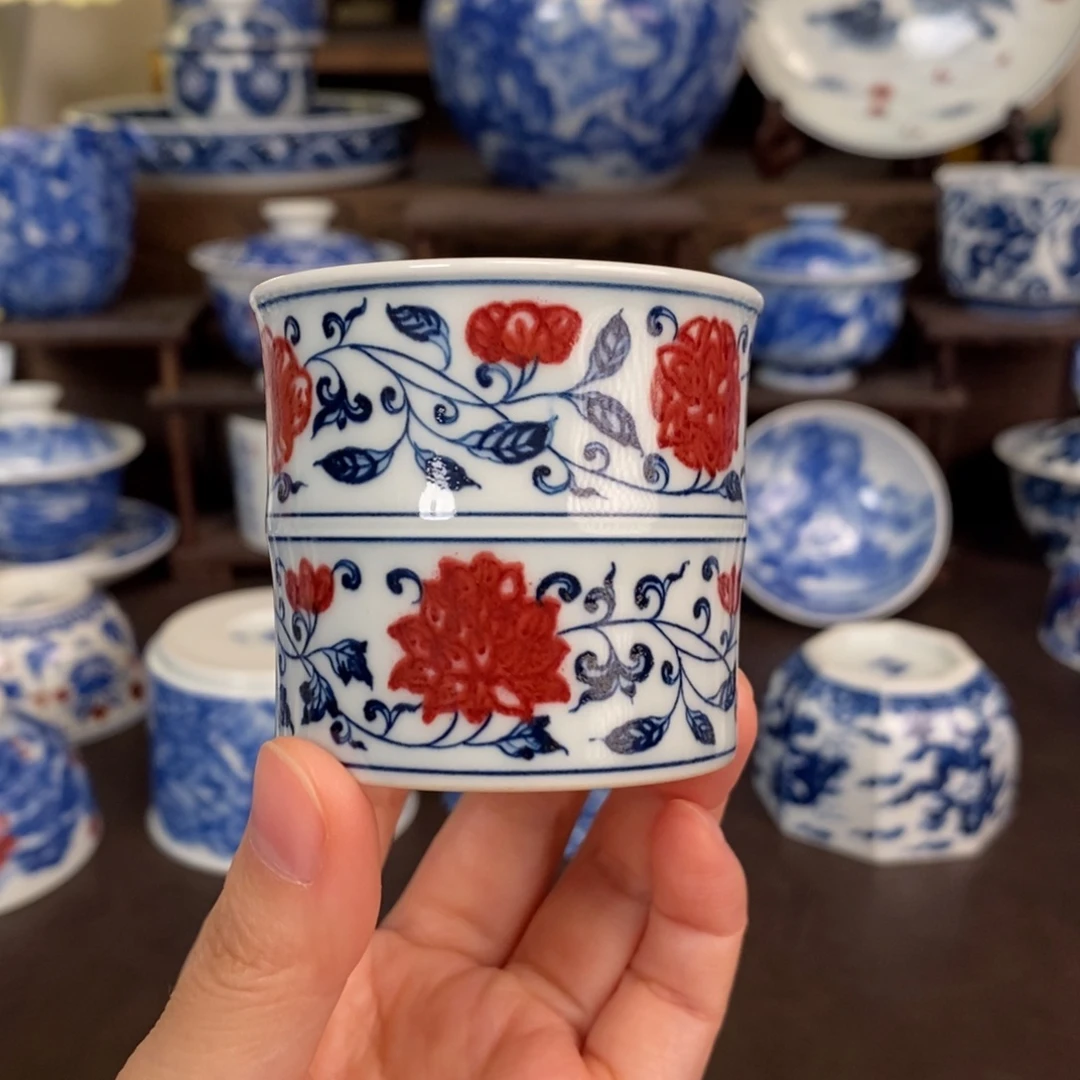 景德镇陶瓷手工手绘