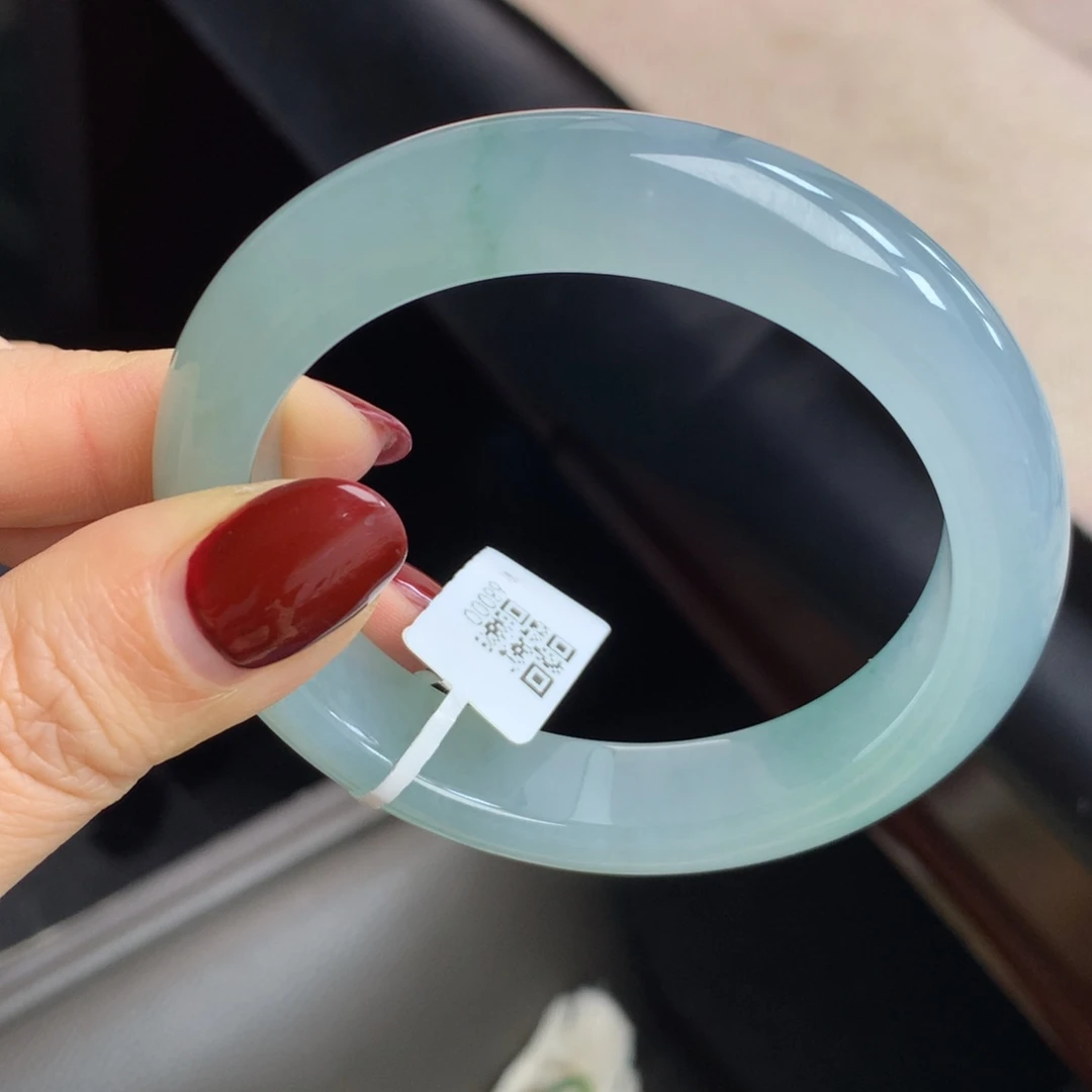 翡翠未镶嵌手镯冰