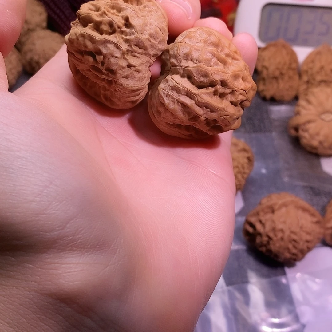 文玩核桃把件蛤蟆头40（4）