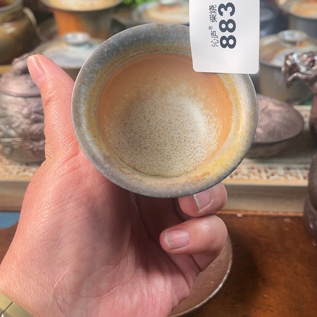 【闪购商品】沁庐柴窑古法柴烧手工茶具