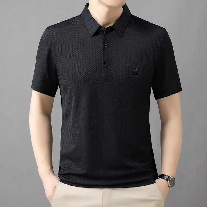 【璐璐专属】豪爵保罗Polo衫【冰丝凉感】男士翻领舒适商务休闲862519