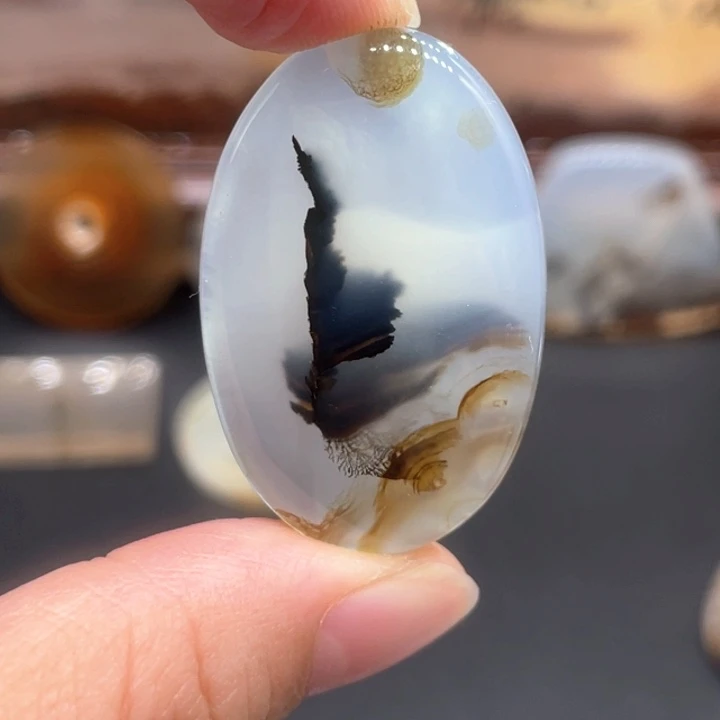 玛瑙/玉髓合金颈饰