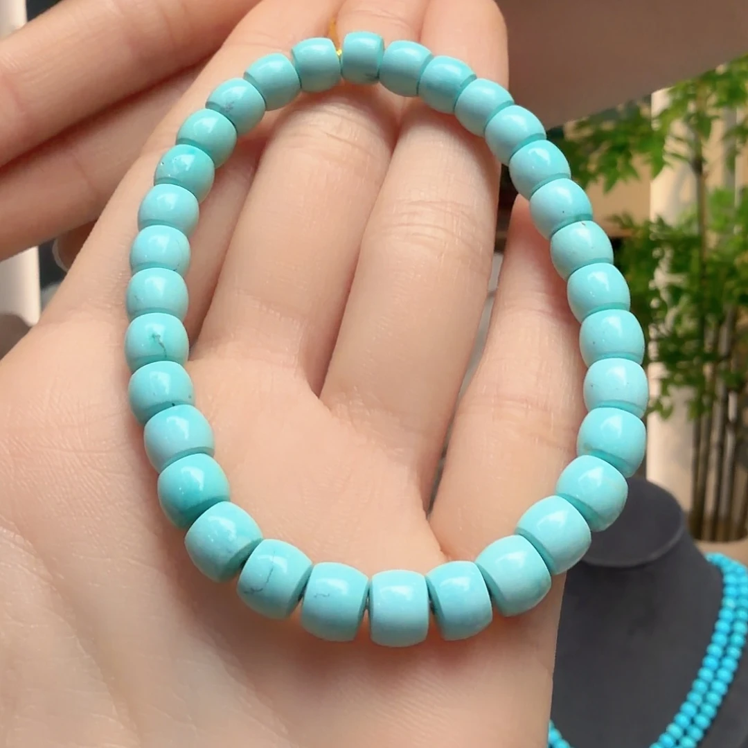 绿松石未镶嵌颈饰