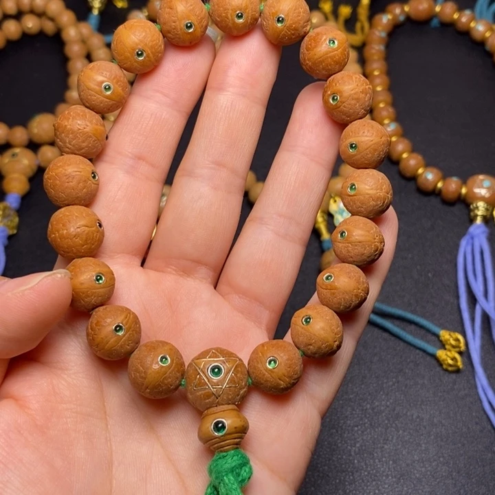 凤眼菩提手串绿眼13+手串