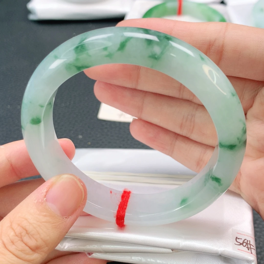 未镶嵌手镯翡翠缅甸56