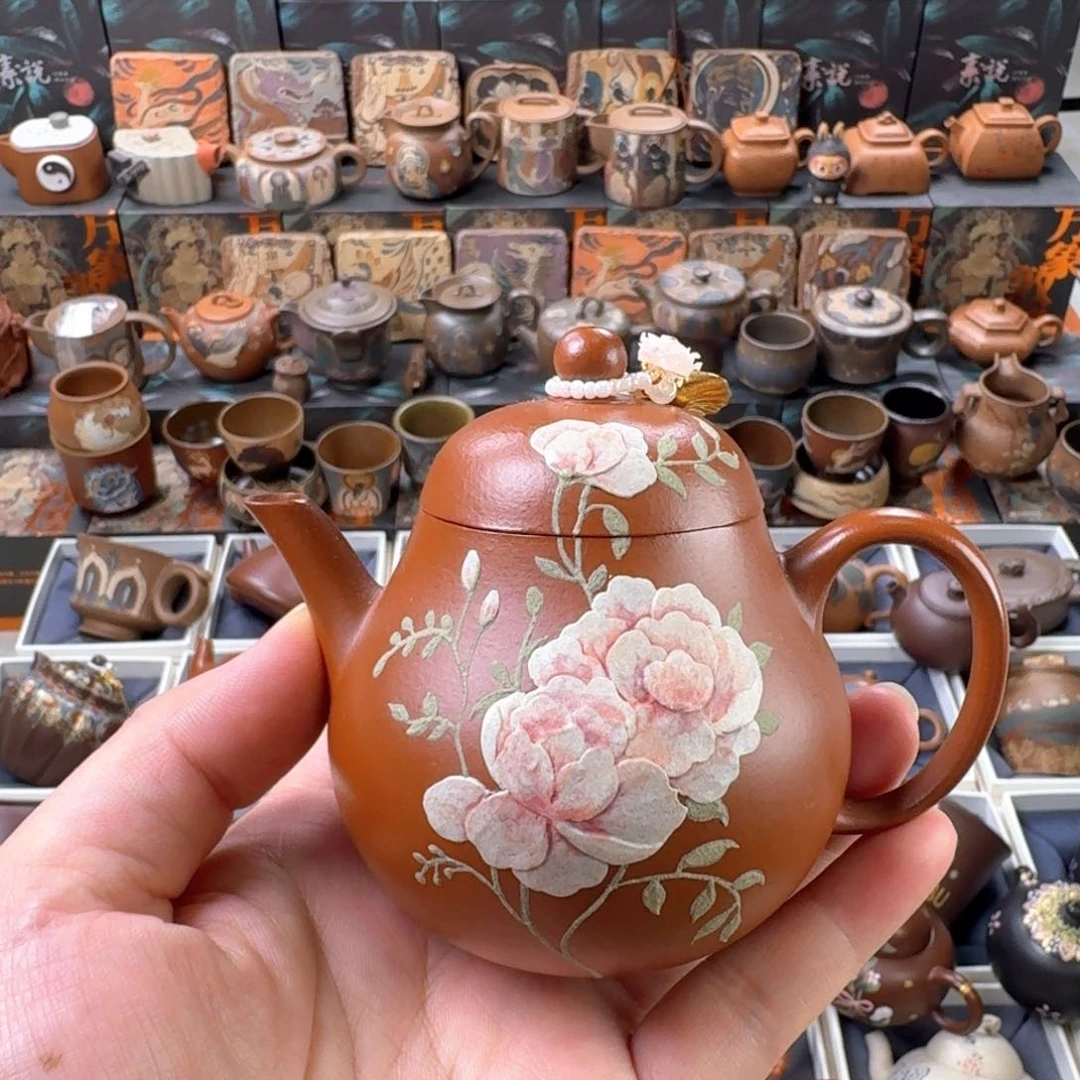 茶壶紫砂150cc原矿精工半手
